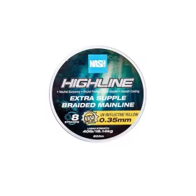 Nash Highline UV Giallo 0,35mm 600m Trecciato Filo Madre