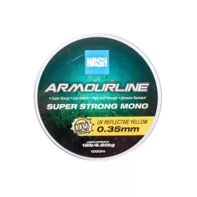 Nash Armourline UV Giallo 0,35mm 1000m Filo madre Monofilo