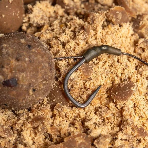 Nash Big Carp 8 Con Occhiello, Con Ardiglione Amo Legato per Boilies