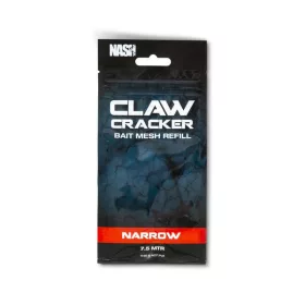   Nash Claw Cracker Bait Mesh Stretto 23mm Ricarica Rete Protettiva per Esca 7,5m