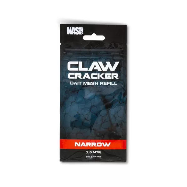 Nash Claw Cracker Bait Mesh Stretto 23mm Ricarica Rete Protettiva per Esca 7,5m