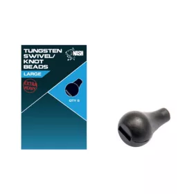   Nash Tungsten Swivel/Knot Bead Perlina protettiva per nodo/girella zavorrata Grande