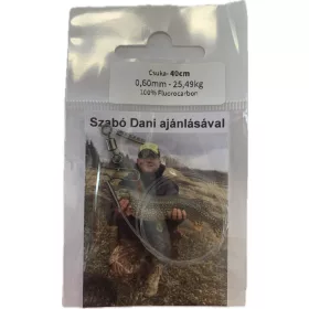 Dani Fluorocarbon Terminale Luccio 0,60mm 25,49kg 40cm