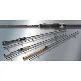   Sportex Tiboron Extend Spin Carbon 2,40m 80gr 2 Pezzi Canna da Spinning