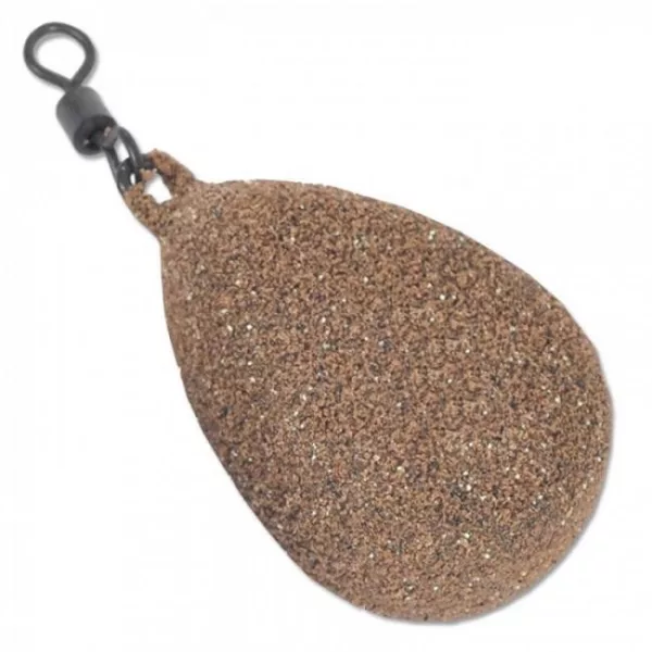 Korda Piombo Bojlis Textured Flat Pear con girella 56gr