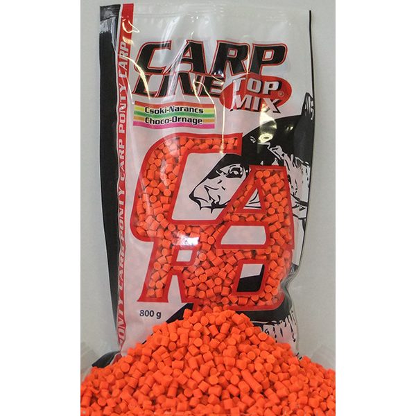 Top Mix Carp Line Cioccolato-Arancia Fluoro Pellet da pastura 800gr