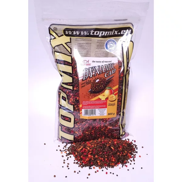 Top Mix Mango Dynamic Carp Pellet da pastura 800gr