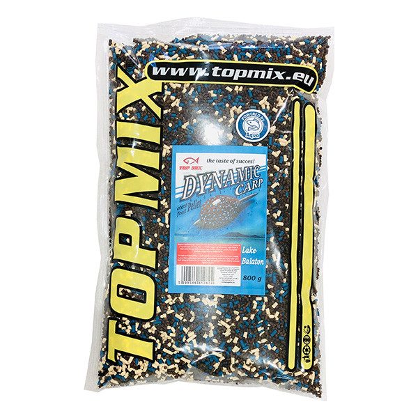 Top Mix Lago Balaton Aglio Mandorla Dynamic Carp Pellet da pastura 800gr