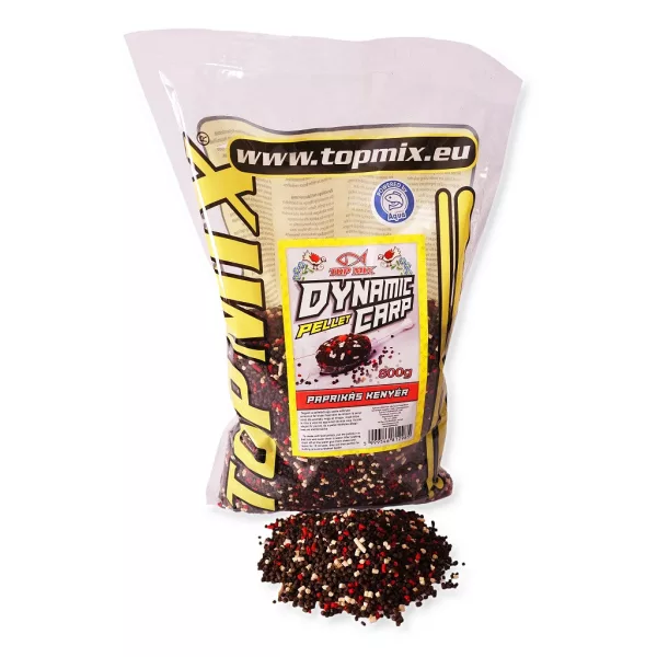 Top Mix Dynamic Carp Pellet da pastura Pane al Paprika 800gr