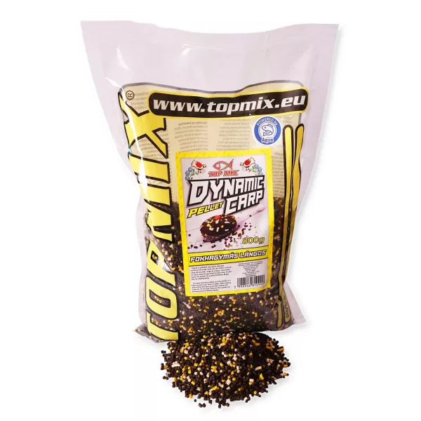 Top Mix Dynamic Carp Pellets da pastura aglio Lángos 800gr