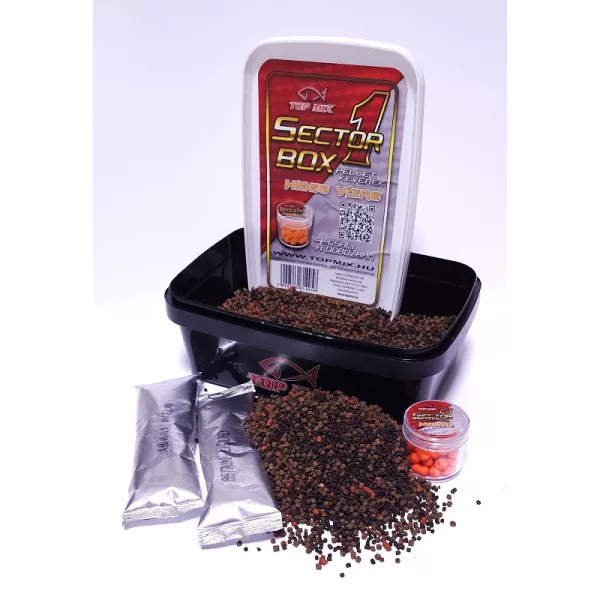 Top Mix Sector 1 Scatola di pellet Per Acqua Fredda 400gr