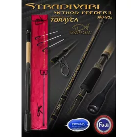   Top Mix Stradivari 3,90m 80gr 3+3 pezzi Canna da Method Feeder II