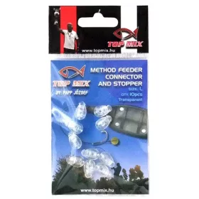 Top Mix Attacco Rapido Method Feeder Fluo Clear L 10 pz