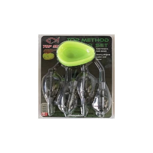 Top Mix Top 4 Set di Pasturatori Method Feeder