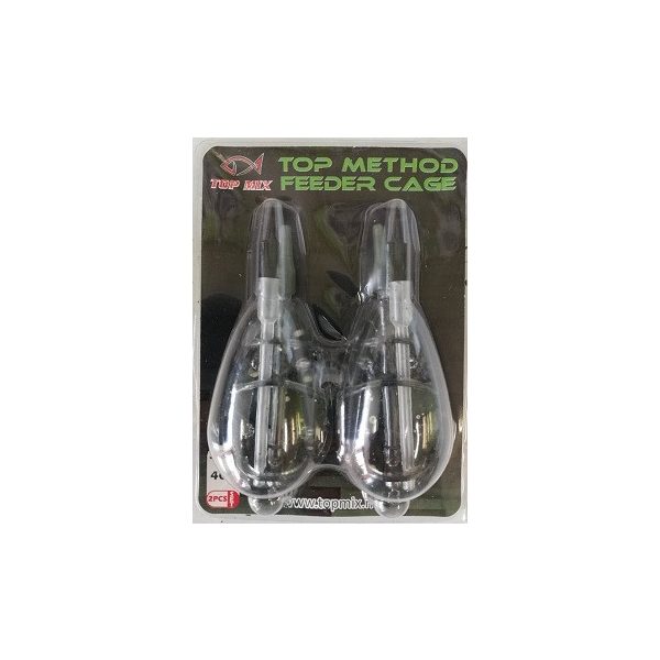 Top Mix Confezione di Pasturatori Method Feeder Top 2x40gr