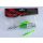 Top Mix Shiner Shad Green-Yellow Chartreuse 7,6cm Esche in plastica 10pz