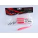 Top Mix Shiner Shad Pink Pearl 10,0cm Esca in Plastica 6db
