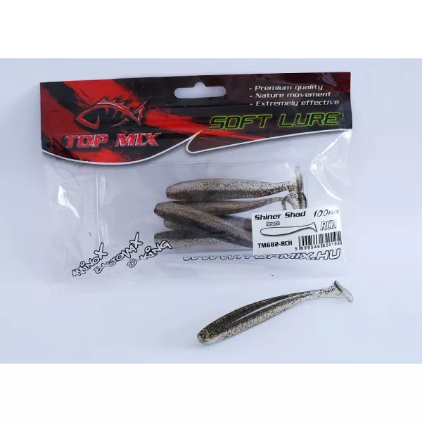 Top Mix Shiner Shad Roach 10,0cm Esca in Plastica 6db
