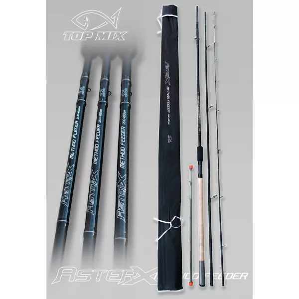 Top Mix Asterx Method Feeder 3,60m 80gr Canna da Feeder