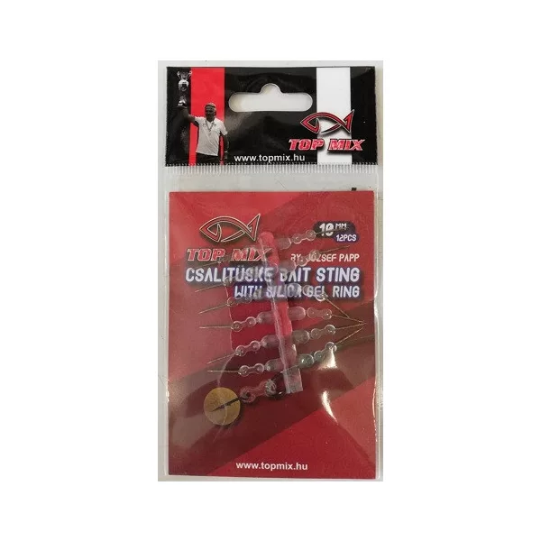 Top Mix Spillo per esca 10mm su hair rig in silicone 12pz