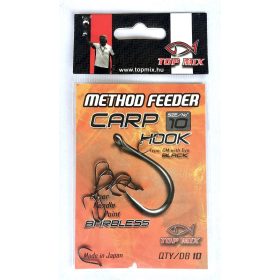  Top Mix Method Feeder Carp 10 Amo da carpa con occhiello e senza ardiglione 10db