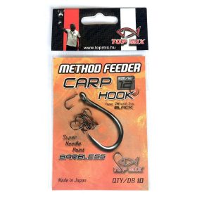   Top Mix Method Feeder Carp 14 Amo da carpa con occhiello e senza ardiglione 10db