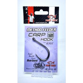   Top Mix Method Feeder Carp 8 Amo da carpa con occhiello e ardiglione 10pz