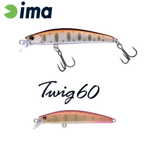 Ima Twing 60S 6cm 6,5gr 005 Pearl Yamame Trout Wobbler
