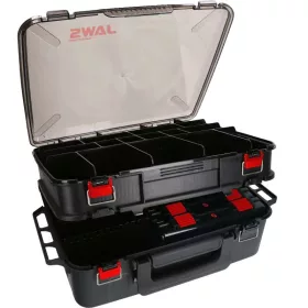 Mikado Jaws Big Black Box 47x34x19cm Scatola da pesca