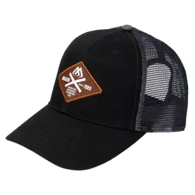 Mikado Adventure Cappellino da baseball Trucker Nero