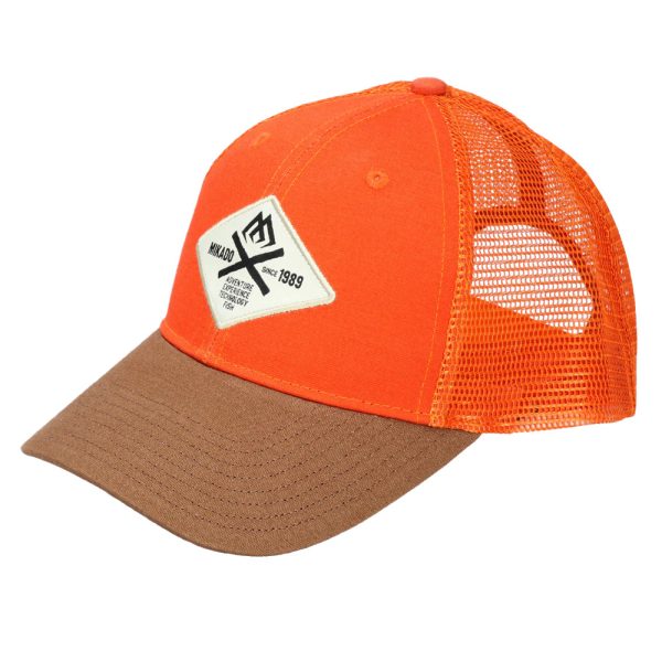 Mikado Adventure Cappellino da baseball Trucker Zenzero