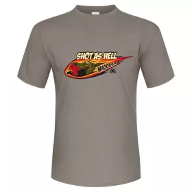 Mikado Shot as Hell Maglietta S