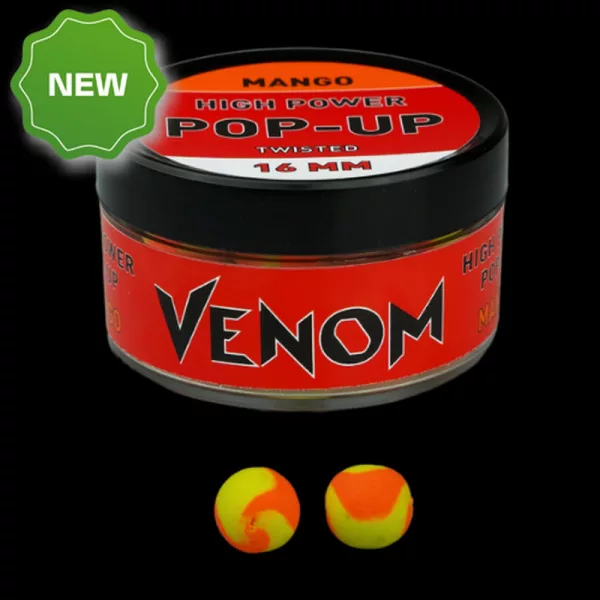 Feedermánia Venom High Power Pop-Up 16mm Mango Boilie da pastura