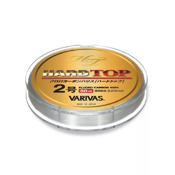 Varivas Hard Top Fluorocarbon Leader 50m 0,218mm 4,0kg Terminale in Fluorocarbon