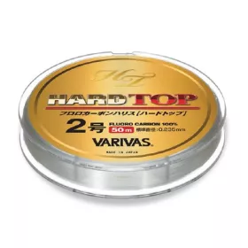   Varivas Hard Top Fluorocarbon Leader 50m 0,260mm 5,4kg Terminale in Fluorocarbon