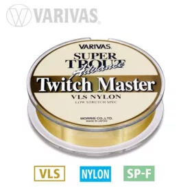   Varivas Super Trout Twitch Master 100m 0,185mm 6lb Gold Monofil Filo Principale