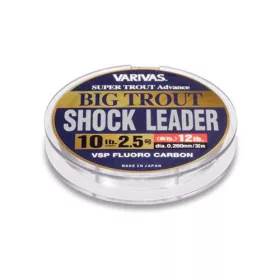   Varivas Big Trout ShockLeader Fluorocarbon VSP 30m 0,330mm 16lb Finale Fluorocarbon