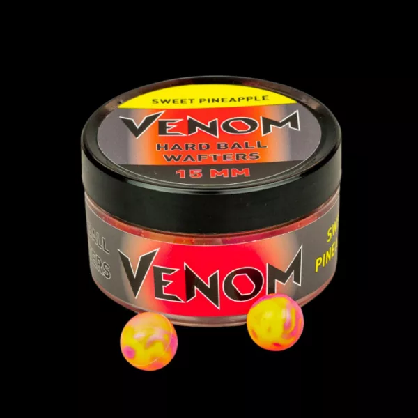 Feedermánia Venom Hard Ball Wafters 15mm Sweet Pineapple Boilie da pastura