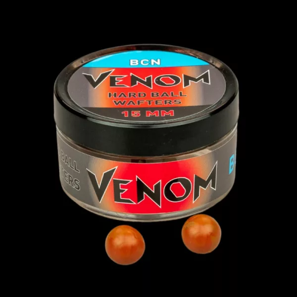 Feedermánia Venom Hard Ball Wafters 15mm Bcn Boilie da pastura