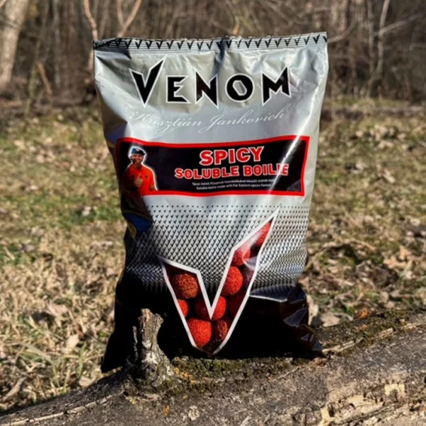 Venom Soluble Boilie 20mm Spicy Boilie Solubile 900gr
