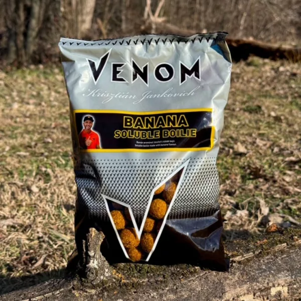 Venom Boilie Solubile 20mm Banana Boilie Solubile 900gr