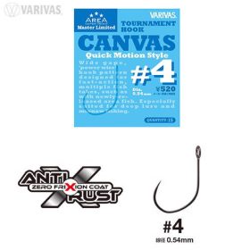   Varivas Super Trout Area Tournament Canvas #4 Quick Motion Style Amo Senza Ardiglione 15 pezzi