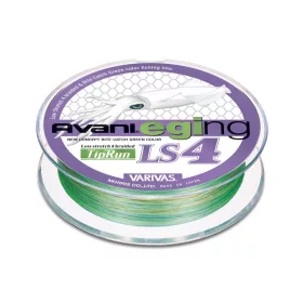   Varivas Avani Eging LS4 PE Tip Run 200m #0,5 9lb Marking Fluo Green Trecciato principale