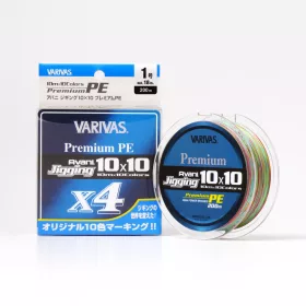  Varivas Avani Jigging 10x10 Premium PE X4 300m #4,0 56lb Trecciato Principale