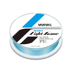   Varivas Avani Light Game Premium PE X4 100m #0,4 0,104mm 8,5lb Natural Blue Trecciato