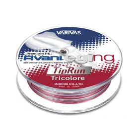   Varivas Avani Eging Tip Run Premium PE 150m #0,8 0,148mm 15,0lb Tricolore Trecciato principale