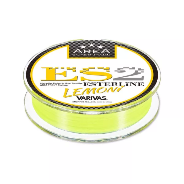 Varivas Super Trout Area ES2 Ester Lemoni 80m 0,082mm 1,42lb Lenza Madre Monofilo