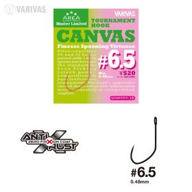   Varivas Super Trout Area Tournament Canvas #6,5 Finesse Spooning Virtuoso Amo Senza Ardiglione 15 pezzi