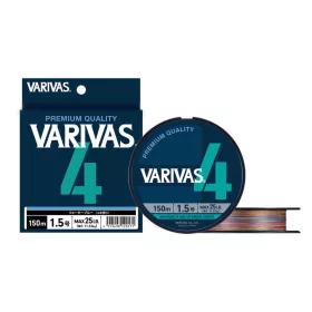   Varivas PE 4 Marking Edition 150m #1,0 0,165mm 18lb Vivid 5 Color Treccia Filo Principale