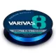 Varivas PE 8 Blue Edition 150m #0,8 0,148mm 16lb Fluo Ocean Blue Trecciato per lenza madre
